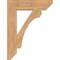 Ekena Millwork Legacy Slat Smooth Bracket, Western Red Cedar, 5 1/2"W x 26"D x 34"H BKT06X26X34LEC06SWR - alternate 4
